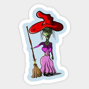 Witch Sticker